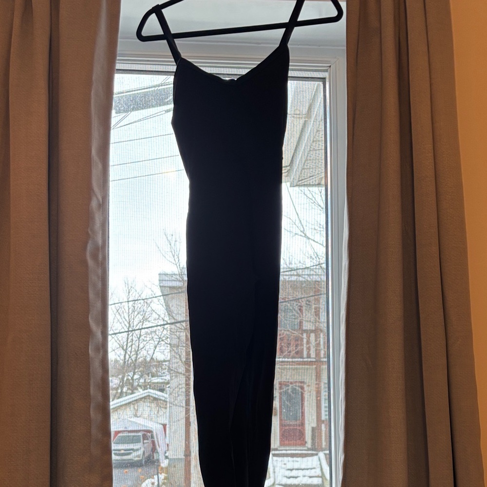 SABE Black Strap workout bodysuit